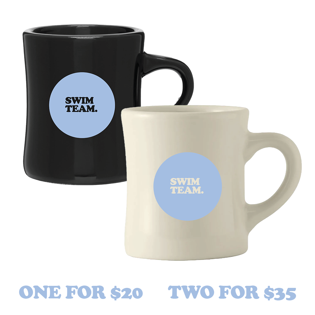 Swim Team Diner Mug