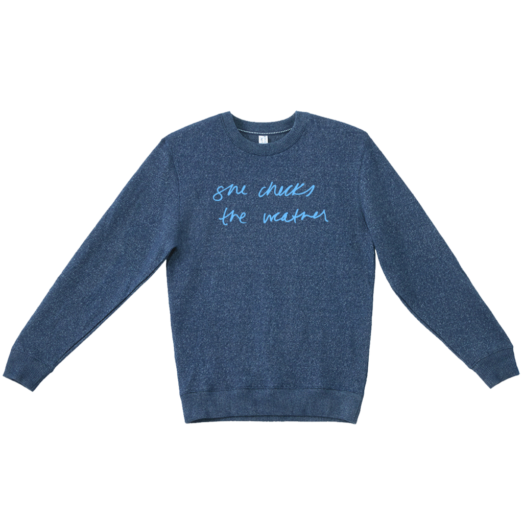 “She Checks the Weather” Sweater